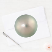 Sticker Rond Perle de sagesse (Enveloppe)