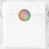 Sticker Rond Perle Verte (Sac)