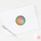Sticker Rond Perle Verte (Enveloppe)