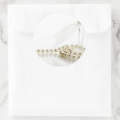 Sticker Rond Perles Mariages mariages (Sac)