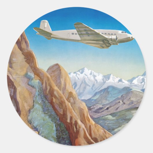 Sticker Rond Pérou des Incas (Devant)