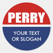 STICKER ROND PERRY 2012 (Devant)
