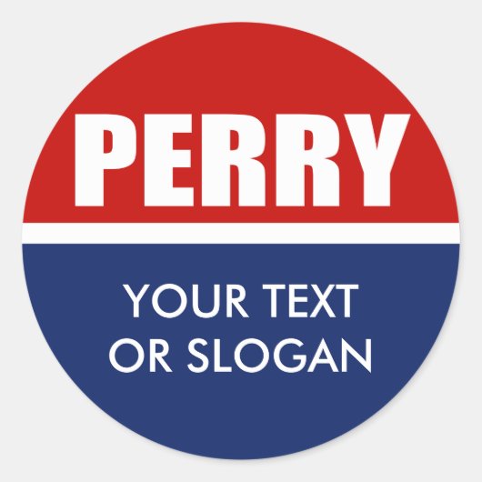 STICKER ROND PERRY 2012 (Devant)