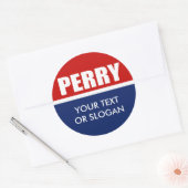 STICKER ROND PERRY 2012 (Enveloppe)