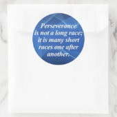Sticker Rond Persévérance (Sac)