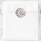 Sticker Rond Personalized Eid Mubarak Muslim modern  (Sac)