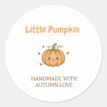 Personalized Little Pumpkin Baby Blanket