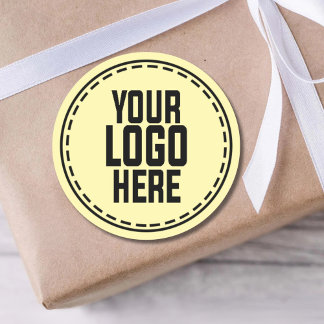 Sticker Rond Personalized Logo Business Branding Packaging