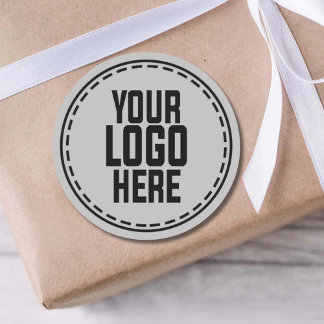 Sticker Rond Personalized Logo Business Branding Packaging