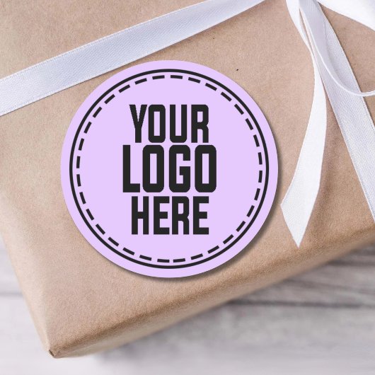 Sticker Rond Personalized Logo Business Branding Packaging