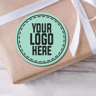 Sticker Rond Personalized Logo Business Branding Packaging