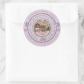 Sticker Rond personnaliser de savon frais (Sac)