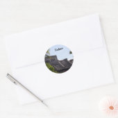 Sticker Rond Personnaliser El Castillo de Tulum - ruines mayas (Enveloppe)