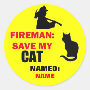 Sticker Rond Personnaliser Enregistrer mon chat