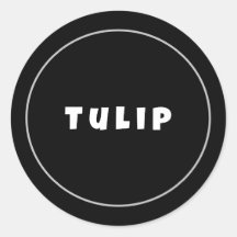 Personnaliser le nom de l'entreprise en noir