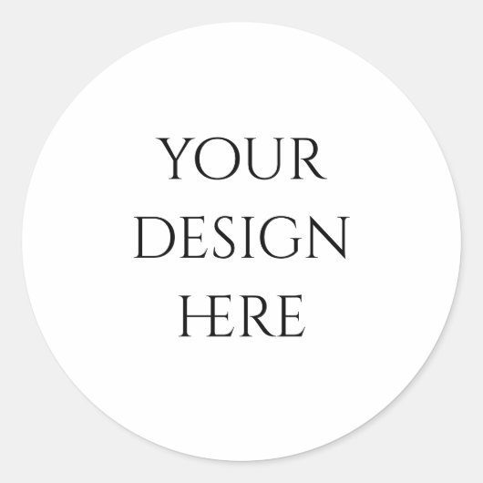 Sticker Rond Personnaliser ou Customiser (Devant)