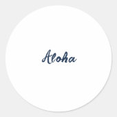 Sticker Rond Personnaliser ou Customiser (Devant)