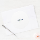 Sticker Rond Personnaliser ou Customiser (Enveloppe)