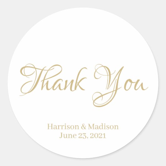Sticker Rond personnaliser texte Mariage cadeau de faveur étiqu (Devant)