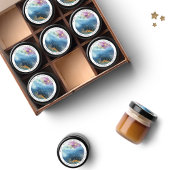 Sticker Rond Personnaliser, Thème Céleste Favoriser / Enveloppe