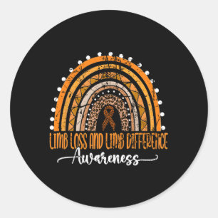Sticker Rond Perte de membre Différence de membre Sensibilisati