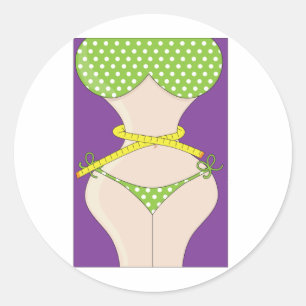 Sticker Rond Perte de poids