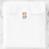 Sticker Rond Pet Cat (Sac)