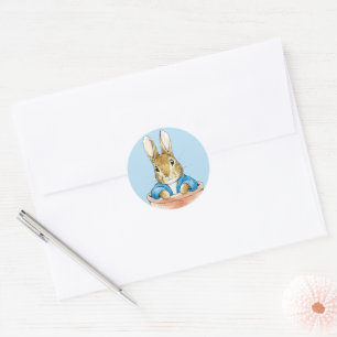 Sticker Rond Peter Assis en pot Plante