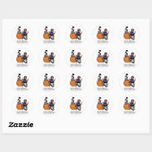 STICKER ROND PETER PETER CITROUILLE EATER (Feuille)