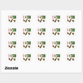 Sticker Rond Peter Piper... (Feuille)