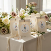 Sticker Rond Peter Rabbit Garden Party Baby Shower