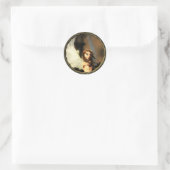 Sticker Rond Petit Ange (Sac)