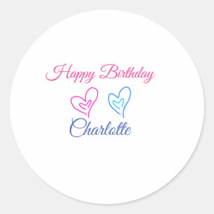 STICKER ROND PETIT ANNIVERSAIRE DE CUTIE