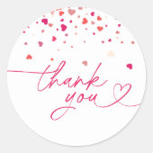 Sticker Rond Petit Baby shower, Baby shower (Devant)