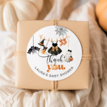 Petit baby shower de linge de maison merci