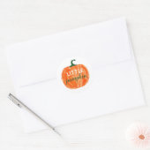 Sticker Rond Petit Citrouille (Enveloppe)