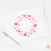 Sticker Rond Petit coeur 💕 (Enveloppe)