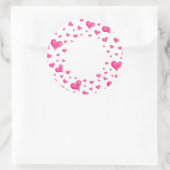 Sticker Rond Petit coeur 💕 (Sac)