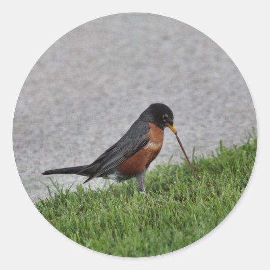 Sticker Rond Petit déjeuner (Devant)