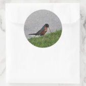 Sticker Rond Petit déjeuner (Sac)