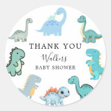 Petit dinosaure Baby Shower mignon