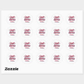 Sticker Rond Petit frère en cours (Feuille)