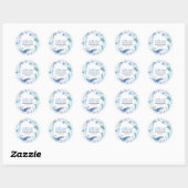 Sticker Rond Petit Marin Sous la Mer (Feuille)