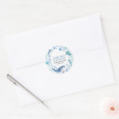 Sticker Rond Petit Marin Sous la Mer (Enveloppe)