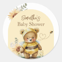 Petit miel Baby shower de l'ours des abeilles