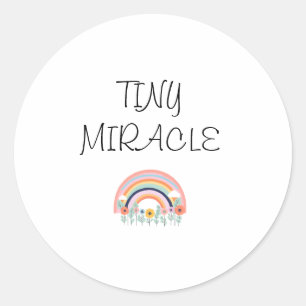 Sticker Rond Petit Miracle Baby Onsie