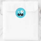 Sticker Rond Petit monstre (Sac)