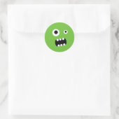 Sticker Rond Petit monstre (Sac)