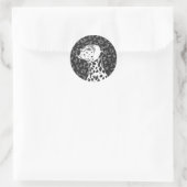 Sticker Rond Petit Noël (Sac)