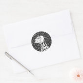Sticker Rond Petit Noël (Enveloppe)